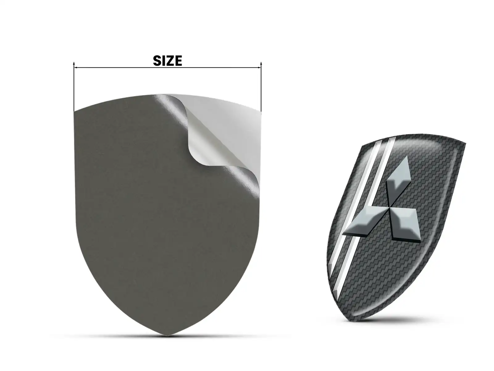 Mitsubishi Pegatinas Logo Personalizadas Alta Gama Personalizables
